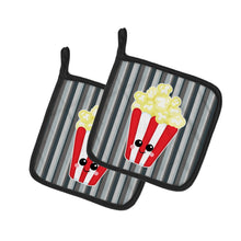 Load image into Gallery viewer, Popcorn Face Pot Holders - Set of 2 - Heat-Resistant Kitchen Essentials BB7053PTHD