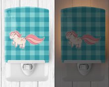 Load image into Gallery viewer, Little Pink Pony Polkadots Ceramic Night Light BB7061CNL