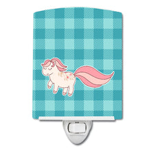 Load image into Gallery viewer, Little Pink Pony Polkadots Ceramic Night Light BB7061CNL