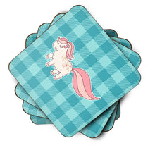 Load image into Gallery viewer, Little Pink Pony Polkadots Foam Coaster  BB7061FC