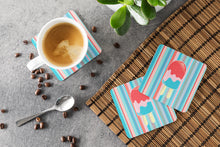 Load image into Gallery viewer, Ice Pop Popsicle Red Pink Blue Foam Coaster  BB7062FC