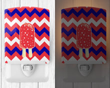 Load image into Gallery viewer, Ice Pop Popcicle Red White Blue Ceramic Night Light BB7063CNL