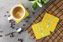 Load image into Gallery viewer, Ice Pop Popsicle Orange Green Foam Coaster  BB7064FC