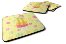 Load image into Gallery viewer, Ice Pop Popsicle Polkadots Foam Coaster  BB7065FC