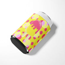 Load image into Gallery viewer, Ice Pop Popsicle Pink Yellow Can or Bottle Hugger BB7070CC