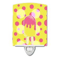 Load image into Gallery viewer, Ice Pop Popcicle Pink Yellow Ceramic Night Light BB7070CNL