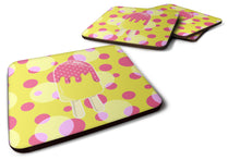 Load image into Gallery viewer, Ice Pop Popsicle Pink Yellow Foam Coaster  BB7070FC