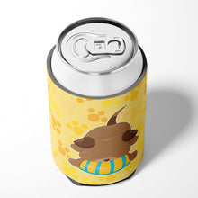 Load image into Gallery viewer, Puppy on Yellow Pawprints Can or Bottle Hugger BB7076CC