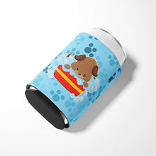 Load image into Gallery viewer, Puppy taking a bath Can or Bottle Hugger BB7077CC