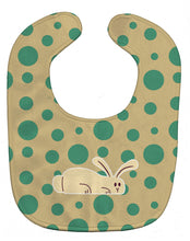 Load image into Gallery viewer, Rabbit on Polkadots Baby Bib BB7083BIB