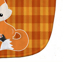 Load image into Gallery viewer, Baby Fox Gingham Baby Bib BB7087BIB