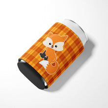 Load image into Gallery viewer, Baby Fox Gingham Can or Bottle Hugger BB7087CC