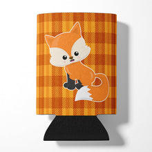 Load image into Gallery viewer, Baby Fox Gingham Can or Bottle Hugger BB7087CC