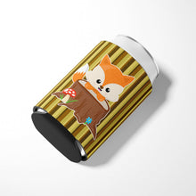 Load image into Gallery viewer, Baby Fox Tree Stripes Can or Bottle Hugger BB7088CC