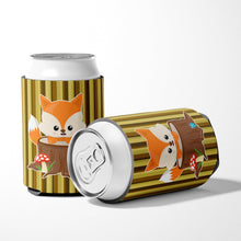 Load image into Gallery viewer, Baby Fox Tree Stripes Can or Bottle Hugger BB7088CC