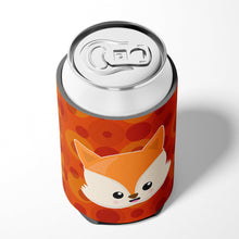 Load image into Gallery viewer, Baby Fox Face Polkadots Can or Bottle Hugger BB7089CC