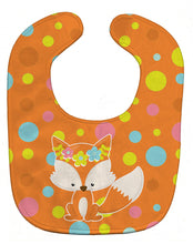 Load image into Gallery viewer, Baby Fox Flowerchild Polkadots Baby Bib BB7091BIB