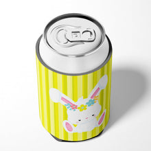 Load image into Gallery viewer, Easter White Rabbit with Flowers Can or Bottle Hugger BB7093CC