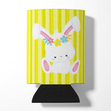 Load image into Gallery viewer, Easter White Rabbit with Flowers Can or Bottle Hugger BB7093CC