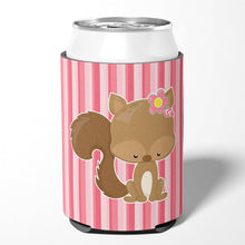 Load image into Gallery viewer, Squirrel with Flowers Can or Bottle Hugger BB7094CC
