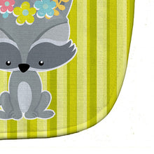 Load image into Gallery viewer, Raccoon with Flowers Baby Bib BB7095BIB