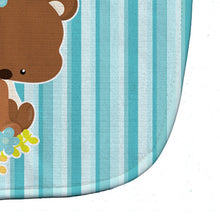 Load image into Gallery viewer, Bear with Flowers Baby Bib BB7096BIB