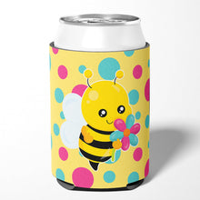 Load image into Gallery viewer, Bee with Flower Can or Bottle Hugger BB7097CC