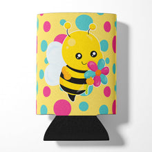 Load image into Gallery viewer, Bee with Flower Can or Bottle Hugger BB7097CC