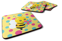 Load image into Gallery viewer, Bee with Flower Foam Coaster  BB7097FC