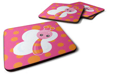 Load image into Gallery viewer, Butterfly on Polkadots Foam Coaster  BB7102FC