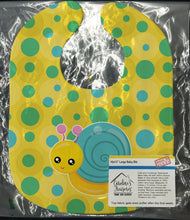 Load image into Gallery viewer, Snail on Polkadots Baby Bib BB7104BIB