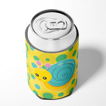 Load image into Gallery viewer, Snail on Polkadots Can or Bottle Hugger BB7104CC