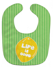 Load image into Gallery viewer, Lemon Life is Good Baby Bib BB7108BIB
