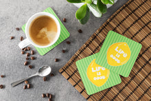 Load image into Gallery viewer, Lemon Life is Good Foam Coaster  BB7108FC