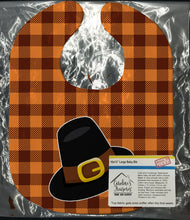 Load image into Gallery viewer, Thanksgiving Pilgrim Hat Baby Bib BB7112BIB
