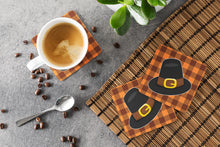 Load image into Gallery viewer, Thanksgiving Pilgrim Hat Foam Coaster  BB7112FC