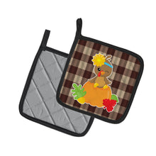 Load image into Gallery viewer, Thanksgiving Baby Turkey Pot Holders - Set of 2 - Heat-Resistant Kitchen Essentials BB7113PTHD