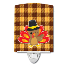 Load image into Gallery viewer, Thanksgiving Turkey Wink Ceramic Night Light BB7114CNL