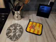 Load image into Gallery viewer, Thanksgiving Turkey Give Thanks Pot Holders - Set of 2 - Heat-Resistant Kitchen Essentials BB7115PTHD