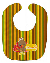 Load image into Gallery viewer, Thanksgiving Turkey Thanks Baby Bib BB7116BIB