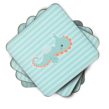 Load image into Gallery viewer, Seahorse Coasters - Set of 4 Lightweight Foam, Absorbent Drink Coasters