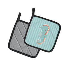 Load image into Gallery viewer, Seahorse Pot Holders - Set of 2 - Heat-Resistant Kitchen Essentials BB7124PTHD