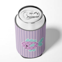 Load image into Gallery viewer, Purple Fish Can or Bottle Hugger BB7128CC