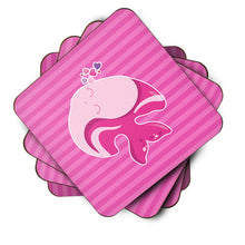 Load image into Gallery viewer, Pink Fish Foam Coaster  BB7131FC