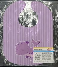 Load image into Gallery viewer, Purple Dolphin Baby Bib BB7132BIB