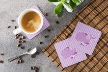 Load image into Gallery viewer, Purple Dolphin Foam Coaster  BB7132FC