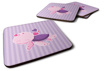 Load image into Gallery viewer, Pink and Purple Turtle Foam Coaster  BB7133FC