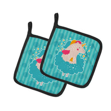 Load image into Gallery viewer, Unicorn Ballerina Pot Holders - Set of 2 - Heat-Resistant Kitchen Essentials BB7135PTHD