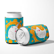 Load image into Gallery viewer, Unicorn Orange Polkadots Can or Bottle Hugger BB7137CC