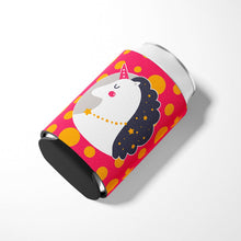 Load image into Gallery viewer, Unicorn Orange Polkadots Can or Bottle Hugger BB7138CC